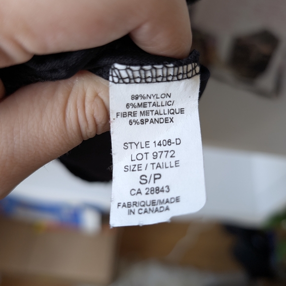 Y2K Mini Slip Dress Black Sparkle Starburst Pattern Size Small Celestial Fairy - Picture 6 of 8